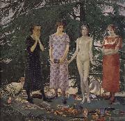 Felice Casorati Recreation by our Gallery oil painting